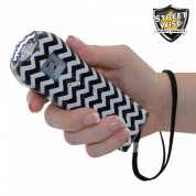 Streetwise Ladies' Choice Stun Gun Rechargeable With LED Flashlight Chevron