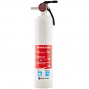 POLICE First Alert Fire Extinguisher, Car and Marine Fire Extinguisher FE10GR - White