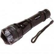 POLICE Stun Gun 1109 - Heavy Duty Metal Rechargeable with LED Tactical Flashlight