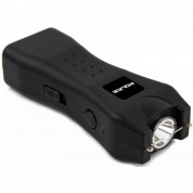 POLICE Stun Gun 618 - 53 Billion Micro Rechargeable with LED Flashlight - Black