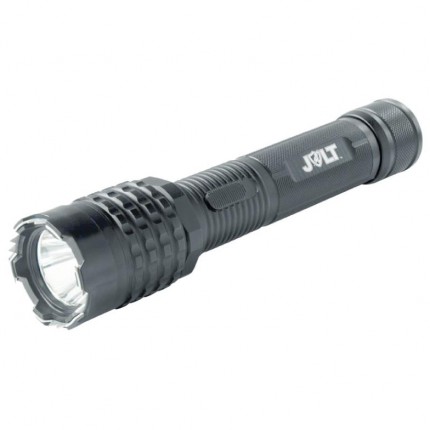 JOLT Tactical 96,000,000 Stun Gun Metal Rechargeable With LED Flashlight