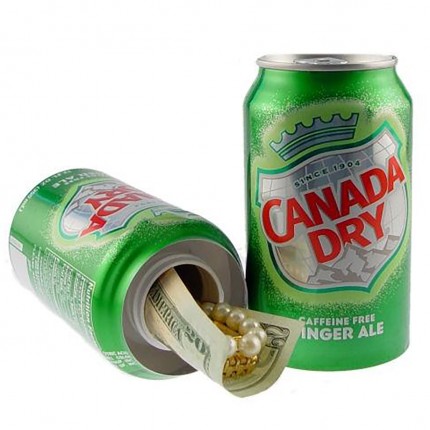 POLICE Ginger Ale Can Safe