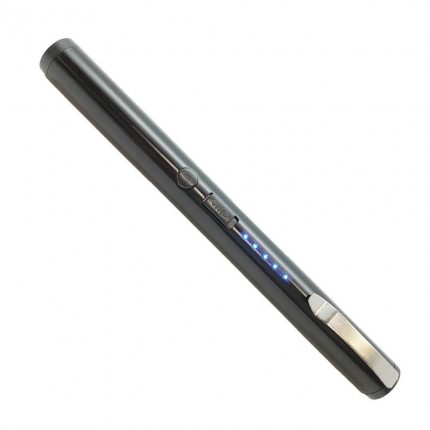Pain Pen 25,000,000* Stun Gun Rechargeable With LED Flashlight - Black