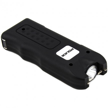 POLICE Stun Gun 628 For Women/Men Max Voltage With LED Flashlight Alarm